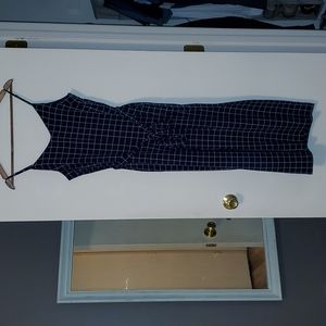 Monteau Navy Blue Romper NWT